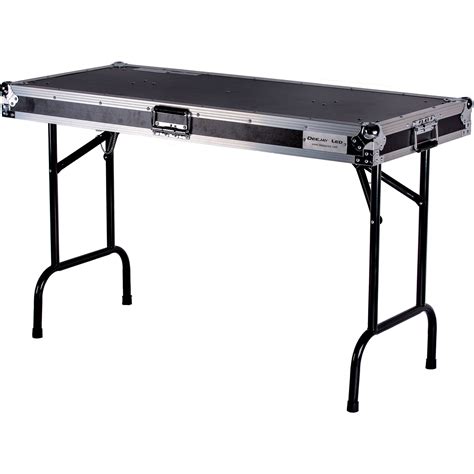 Deejay Led Universal Foldout Dj Table With Locking Tbhtable48