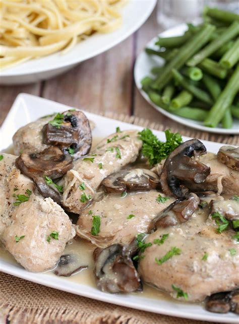 With A 10 Minute Prep This Easy And Delicious Slow Cooker Chicken Marsala Includes M Easy