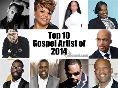 Top 10 Gospel Artists Of 2014