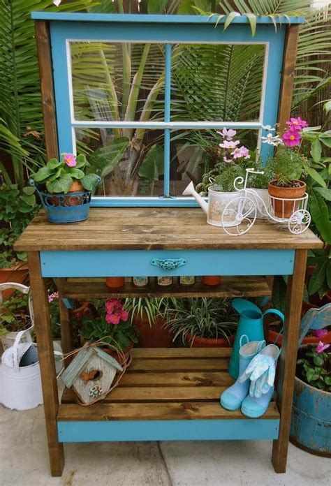 25 DIY Potting Bench Plans Ideas To Beautify Your Garden Potting