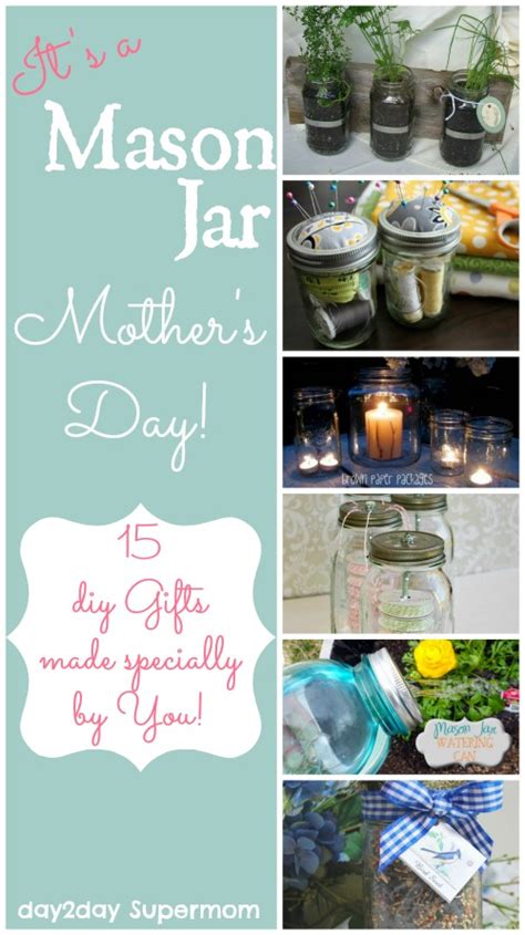 Maybe you would like to learn more about one of these? day2day SuperMom: Mason Jar Mother's Day ~ DIY Friday