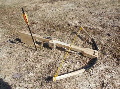 Simple Crossbow Trigger Mechanism Instructables