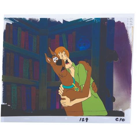 An Original Production Cel Of Scooby Doo And Shaggy Van Eaton Galleries