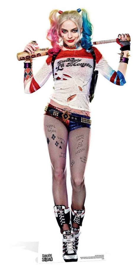 Harley Quinn Justice League Suicide Squad Dc Comics Cardboard Cutout Standee Stand Up
