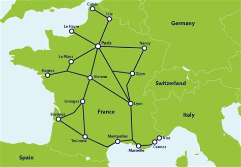 France By Train From €130 France Train Routes