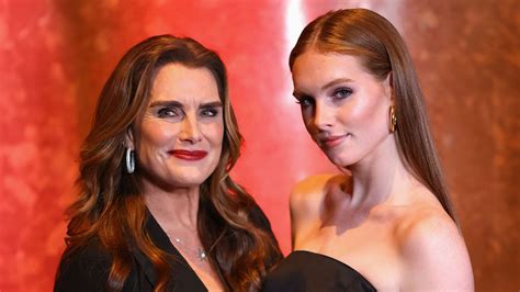 Brooke Shields Lent Her Daughter Grier A Red Carpet Dress Because The