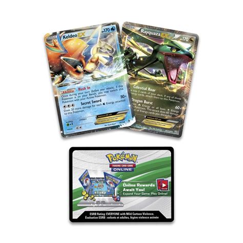 Pokémon Tcg Battle Arena Decks Rayquaza Vs Keldeo Pokémon Center