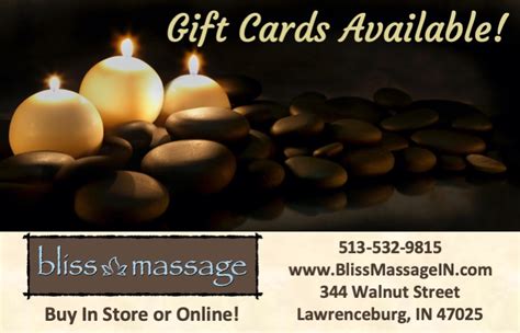 Bliss Massage Bliss Holiday Information