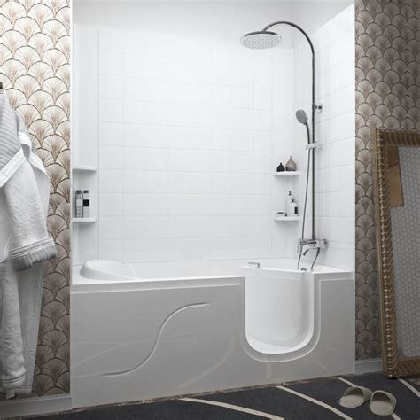 Shower Whirlpool Tub Combo Bathroom Tub Shower Soaking Tub Shower