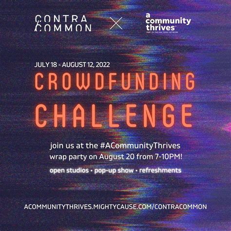 A Community Thrives Crowdfunding Challenge — Contracommon