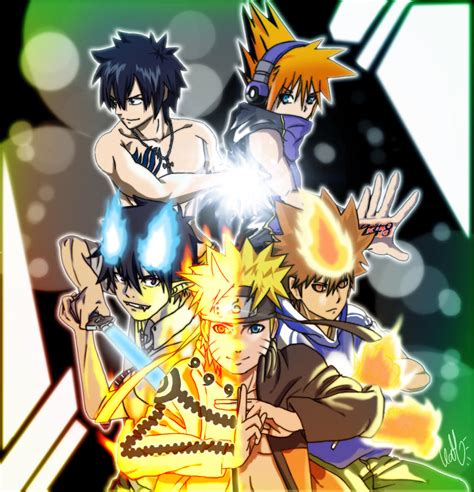 Shounen Fighters Wallpaper By Narutoxsakuralove On Deviantart