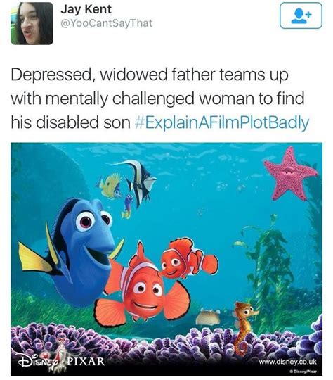 Overall i would sum it up by saying that i. Explain a film plot badly - Finding Nemo | Explain a film ...