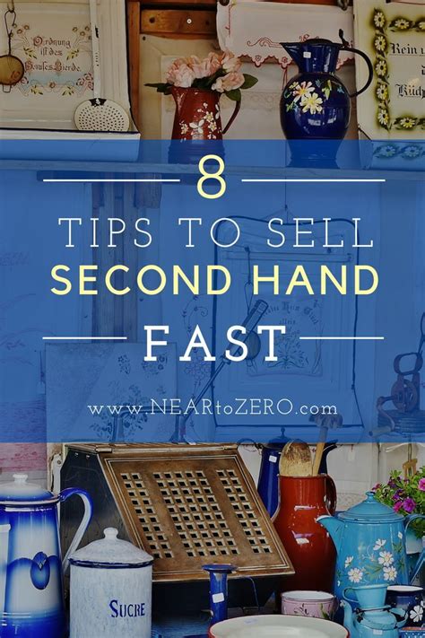 Use These Tried And True Tips To Help You Sell Your Second Hand Items