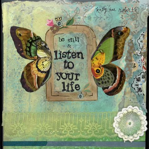 Kelly Rae Roberts Listen To Your Life Art Print