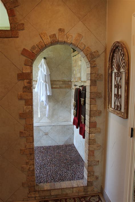 Love The Stone On The Archway Our Shower Has An Archway This Would Be