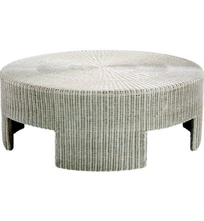 Prices & availability subject to audit & correction. 48" Wicker Round Coffee Table from the Archive collection ...