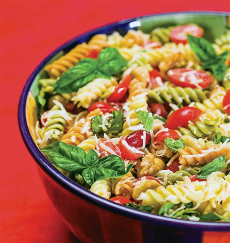 Tomato Basil And Bean Pasta Salad Knep Kentucky Nutrition Education