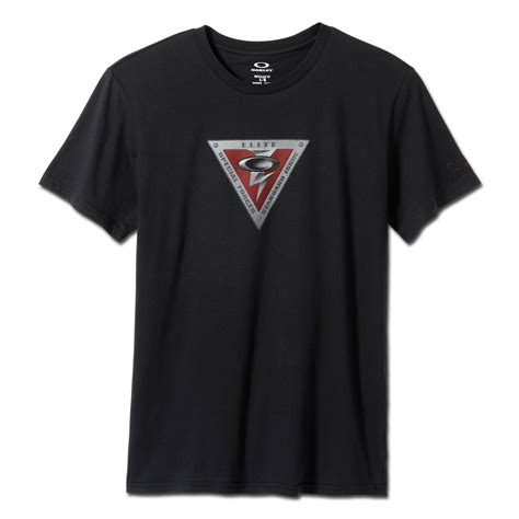 T Shirt Oakley Logo Elite Noir