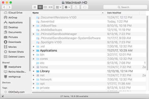 How To Show Hidden Files On Macos With A Keyboard Shortcut Mac Osx
