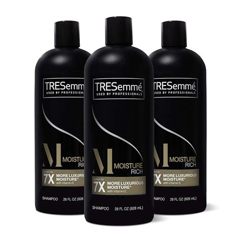 Tresemmé Shampoo Moisture Rich 3 Count For Dry Hair