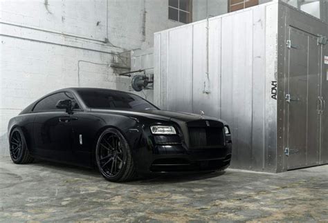 Rolls Royce Wraith Matte Black