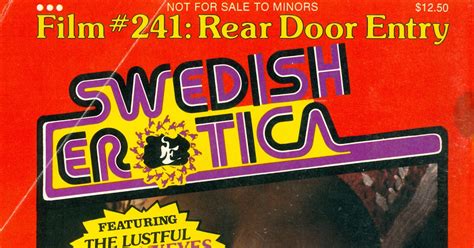 una raccolta unica di riviste pornografiche swedish erotica film n 241 incomplete rear door