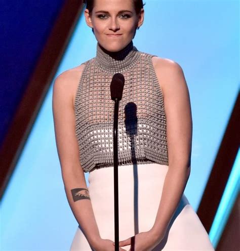 Kristen Stewart Suffers A Nip Slip At The Hollywood Film Awards In Front Of Robert Pattinson