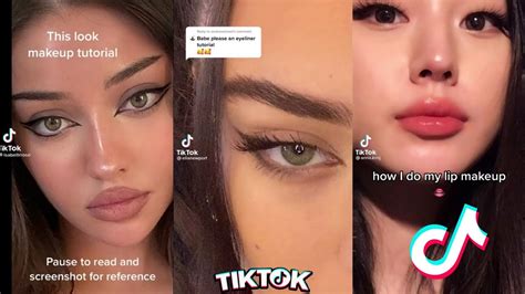 Beauty Hacks Tik Tok Compilation Makeup Tipslipsskincareeyeliner