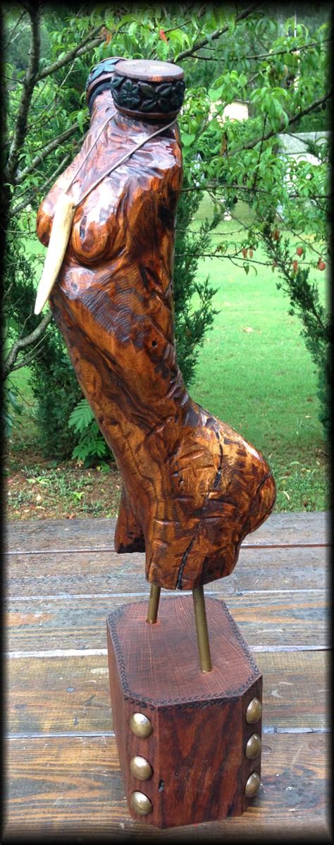 How To Carve A Beautiful Wood Sculpture From Fallen Tree Limbs Feltmagnet