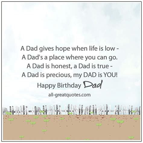 Birthday Wishes For Dad Birthday Poems | Greeting Cards For Facebook