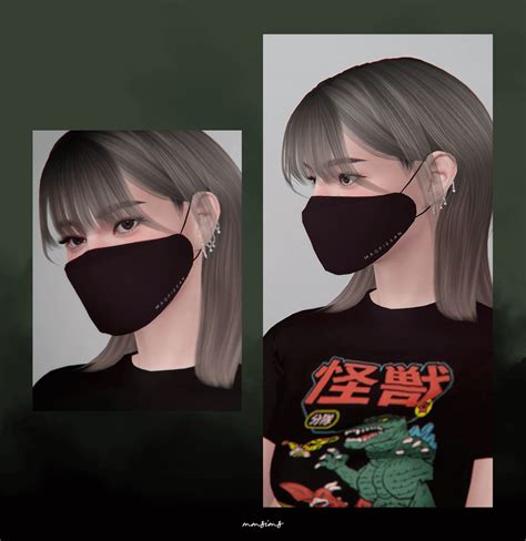 Sims 4 Mask Accessories Cc Kf94 And Dokkaebi Mask The Sims Book