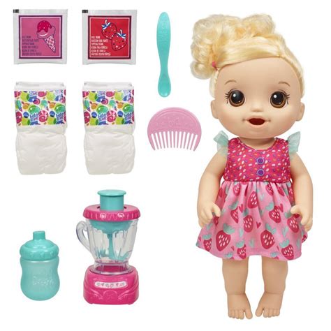 Baby Alive Magical Mixer Baby Doll Strawberry Shake Blender
