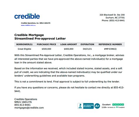 How To Get A Streamlined Pre Approval Letter With Credible Business Credit News
