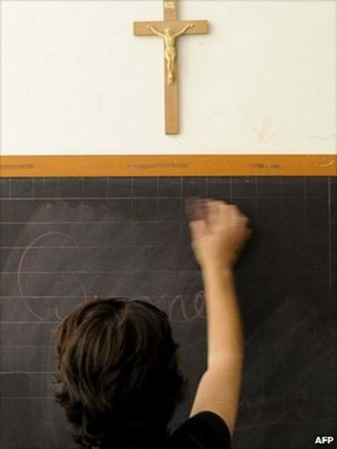 School Crucifixes Do Not Breach Human Rights Bbc News