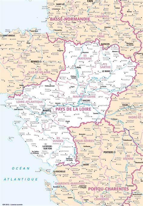 Région De La France Les Pays De La Loire
