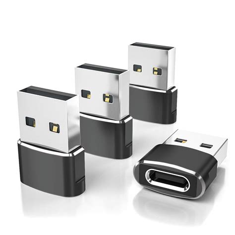 Buy Elebase Usb To Usb C Adapter 4 Packtype C Female To A Male Charger
