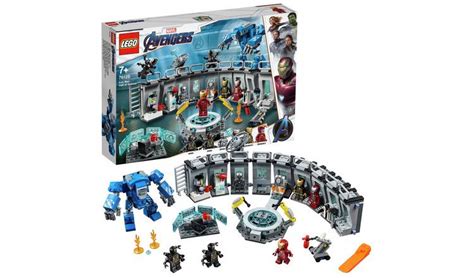 Buy Lego Marvel Avengers Iron Man Hall Of Armor Lab Set 76125 Lego