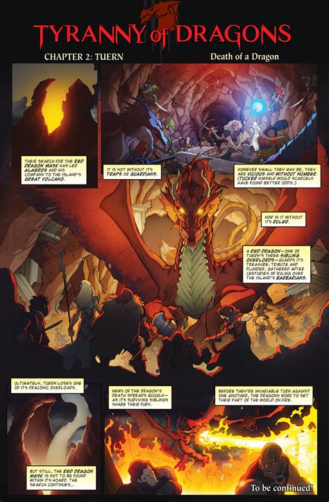 Tyranny Of Dragons Online Comic Entire Series So Far Tribality