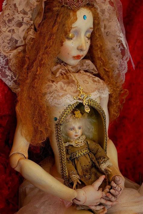 fantasy dolls hide dark and twisted worlds inside their bellies demilked bizarre broken doll