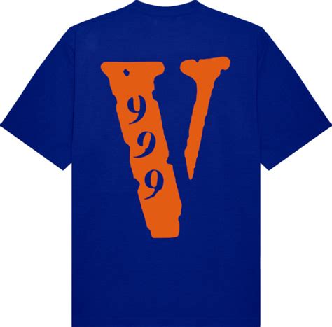 Vlone X Juice Wrld Blue 999 T Shirt Inc Style