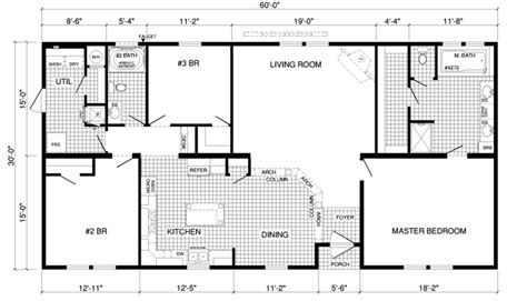 Complete Floor Plan With Dimensions Floorplansclick