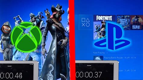 Would it have something to do with me getting a new console 2 days ago. Fortnite Load Time Comparison - PS4 & XBOX ONE (Season 6 ...