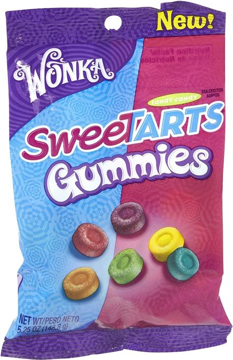 Wonka Sweetarts Gummies Tangy Candy 525 Oz Pack Of 12 Amazonca