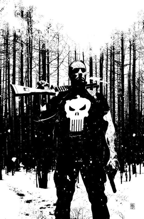 Cover Of Punisher Max 45 By Tim Bradstreet The Punisher Punisher
