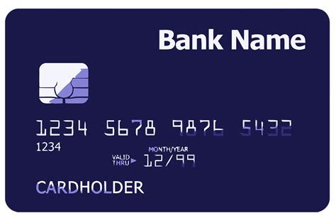 How thick is a credit card. Credit card PNG