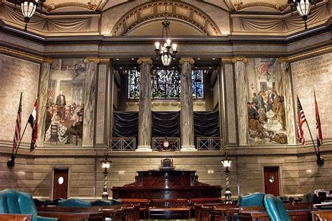 State Capitol Of Missouri ~ Senate Chambers ~ Attraction A Photo On