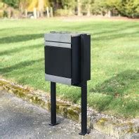 Espresso Black Goldhay Secure Post And Parcel Box Black Country Metalworks