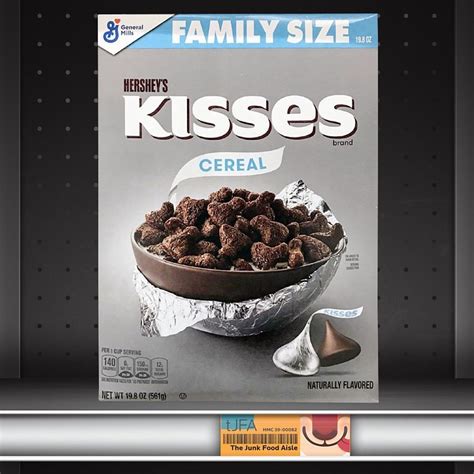 hersheys kisses cereal  junk food aisle