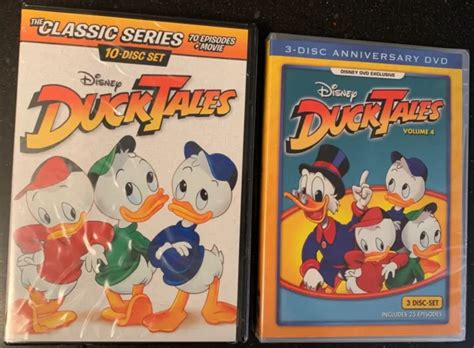 Ducktales Classic Complete Series Dvd Volume 1 2 3 4 95 Episodes