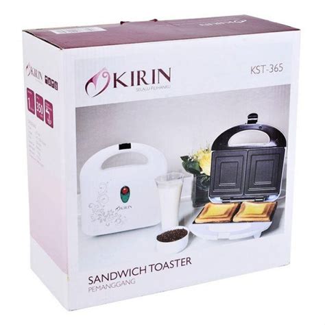 Harganya terjangkau, menggunakan bahan berkualitas (stainless steel), burnernya terbuat dari logam. Jual Kirin Sandwich Toaster KST-365 Pemanggang Roti di ...